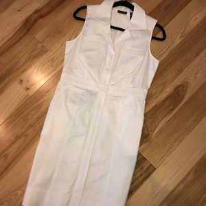 White womens dress